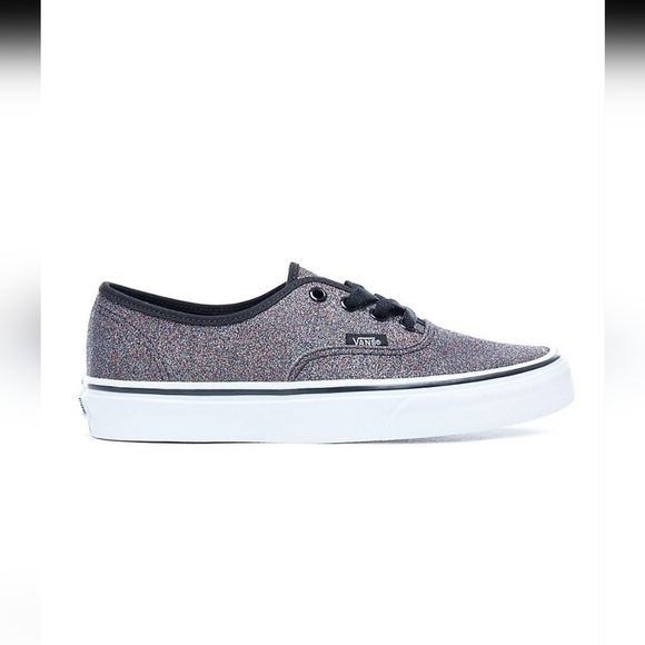 Vans, Authentic 'Glitter -‎ Rainbow Black' Trainers, Size 7 - Picture 15 of 15